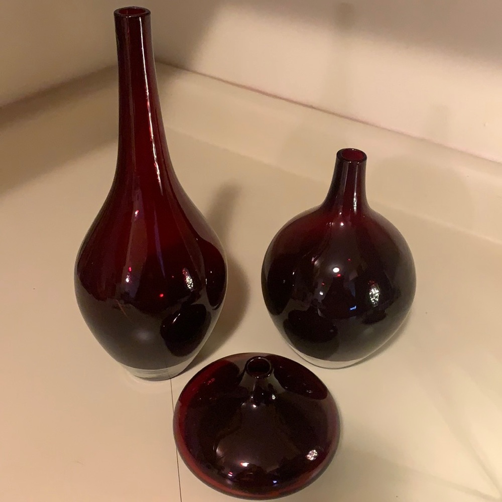 Vases Set of 3, Living room decor